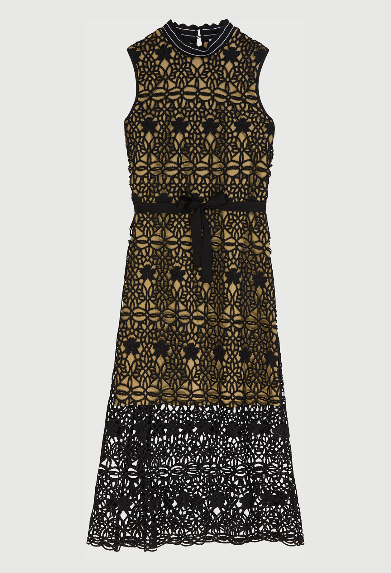 Robe sans manches en crochet