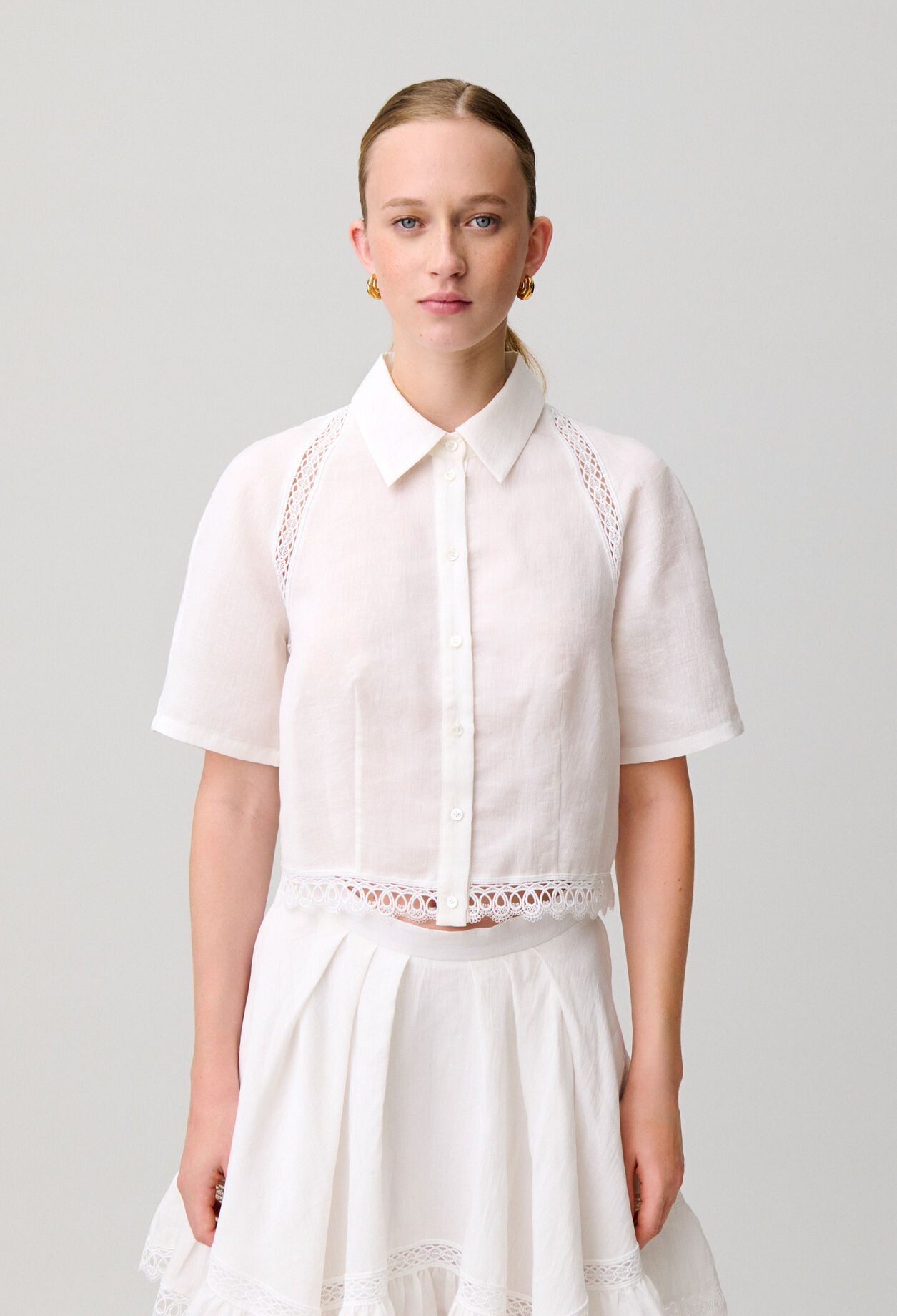 Chemise dentelle