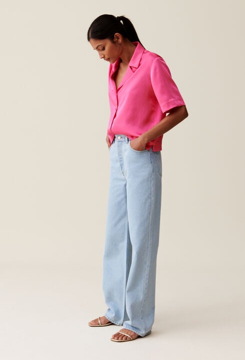 Chemise fluide manches courtes