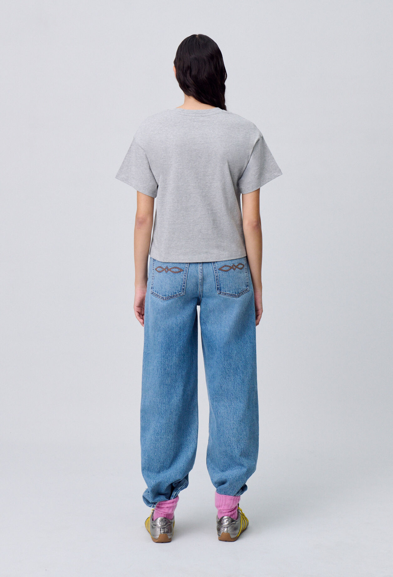 T-shirt large coton