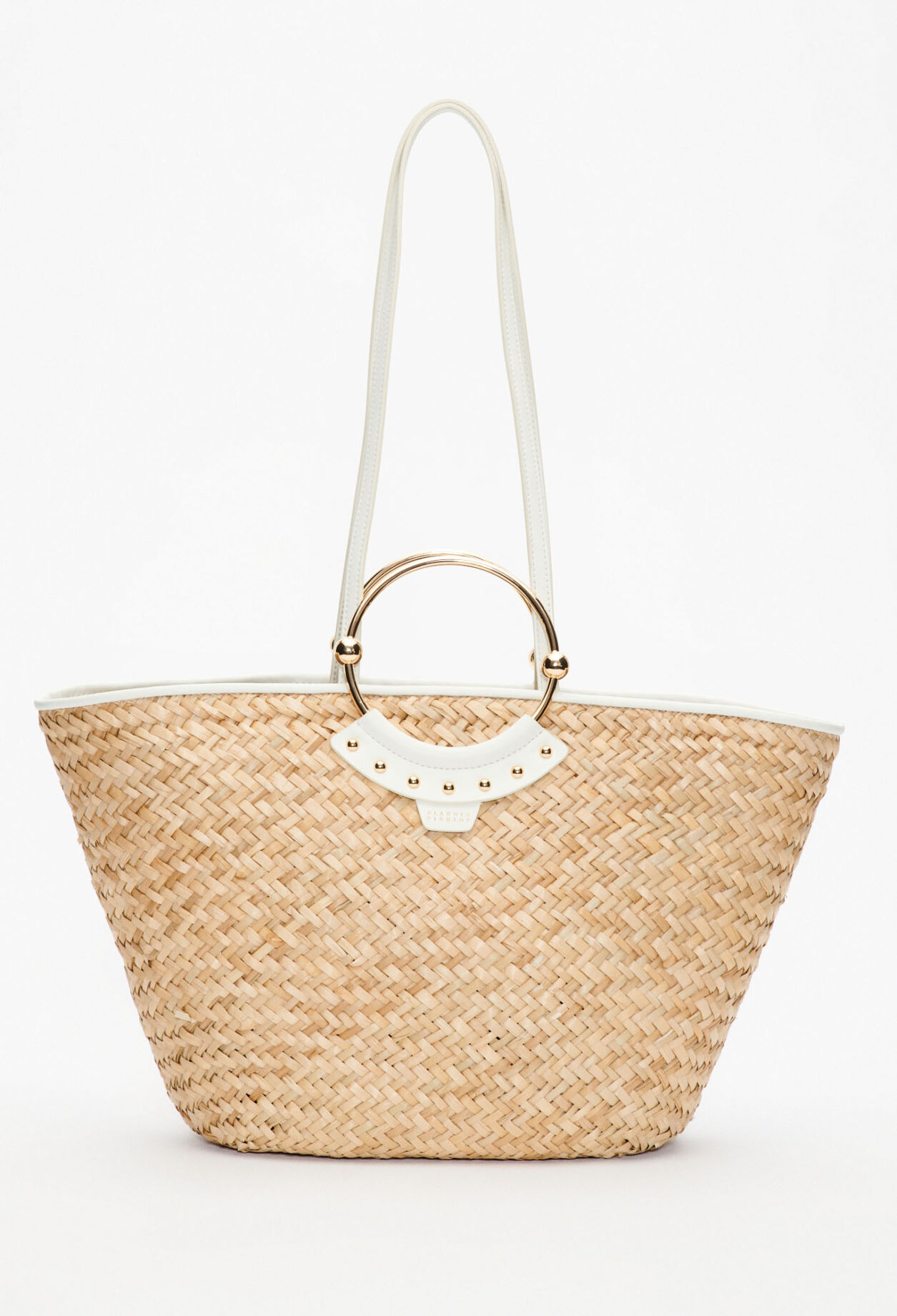 Grand panier de paille