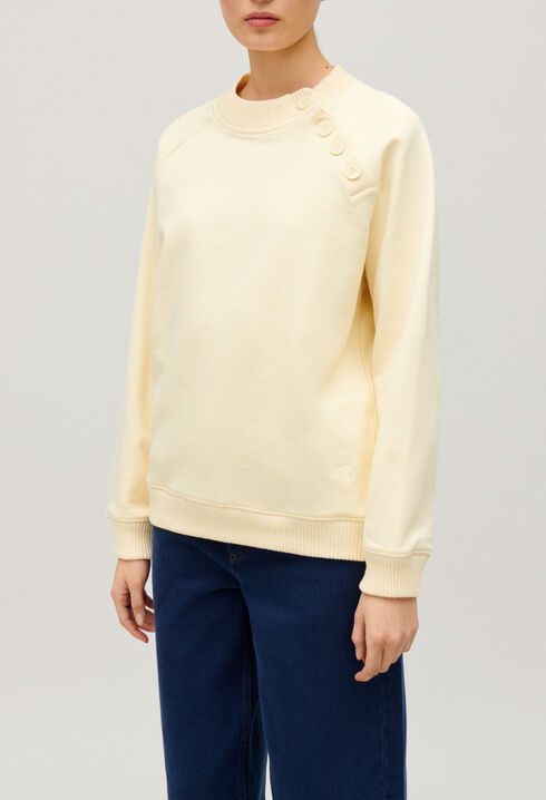 Sweatshirt boutons