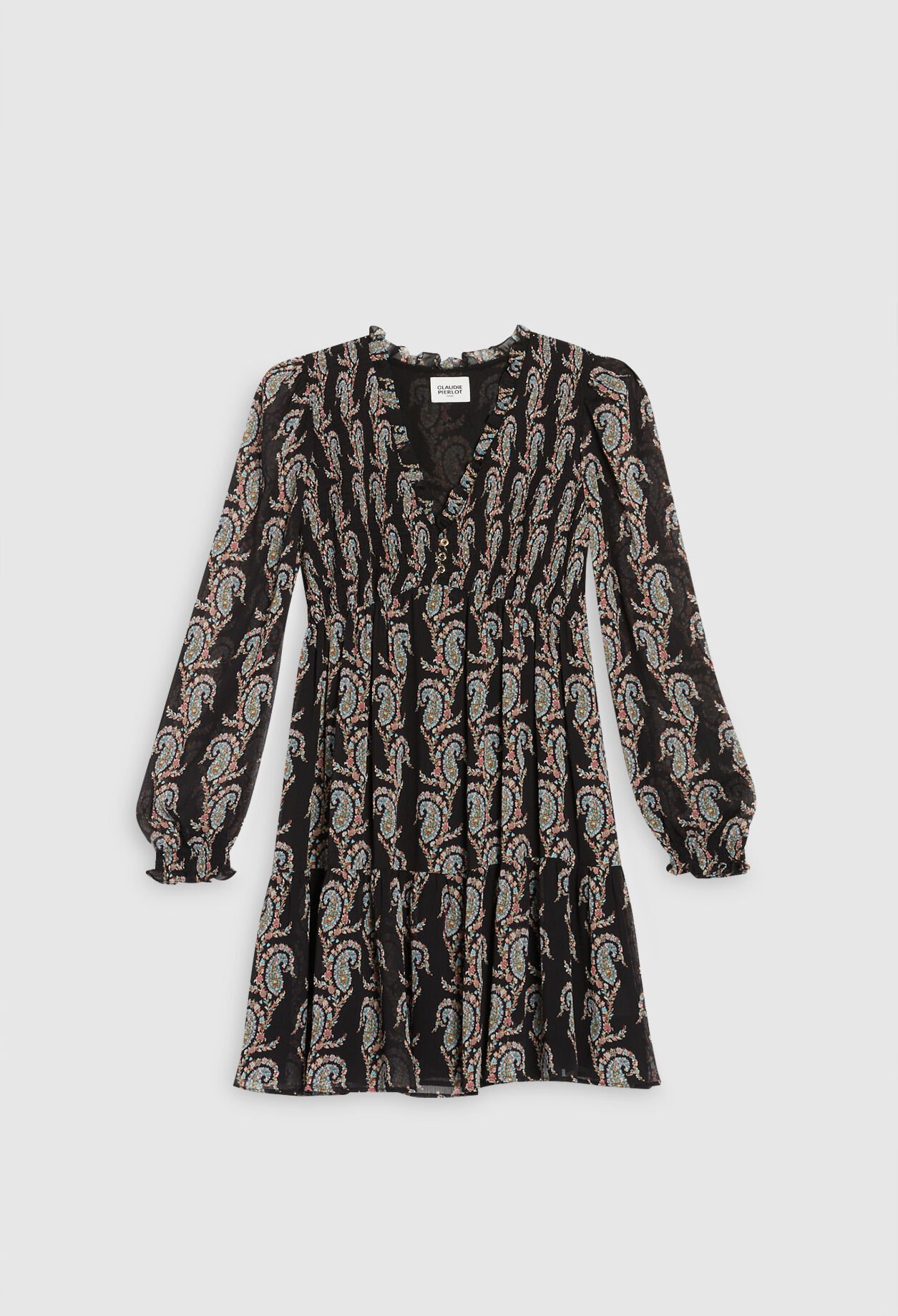 Robe courte imprimée