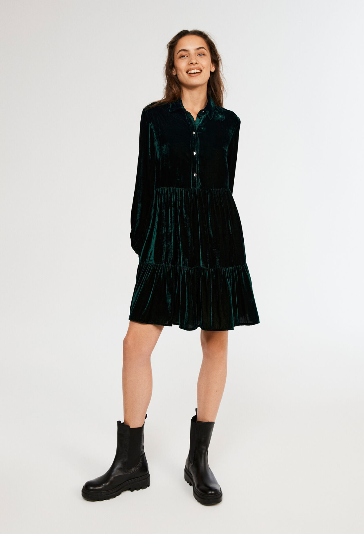 Robe velours claudie pierlot hotsell