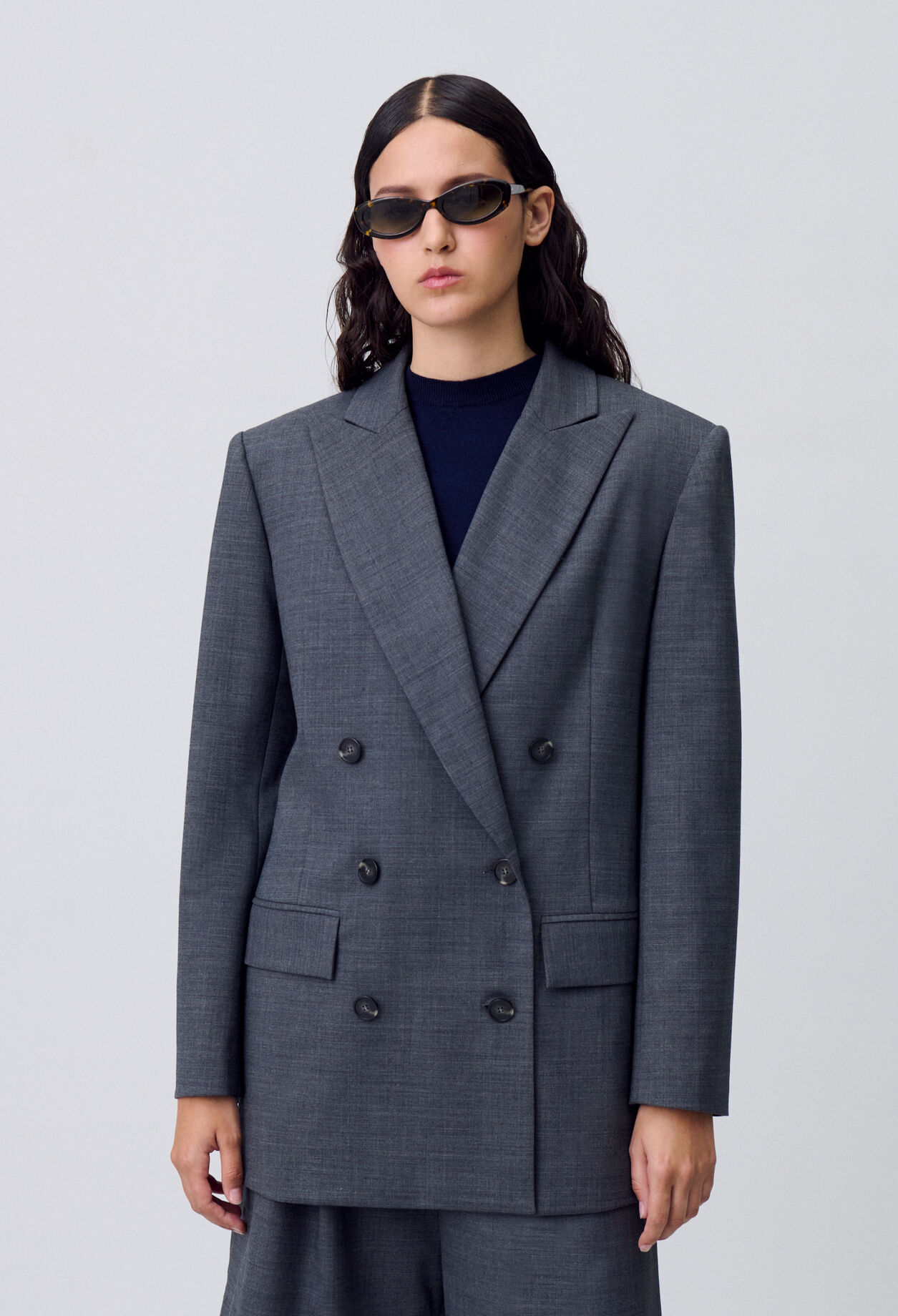 Veste croisée tailleur