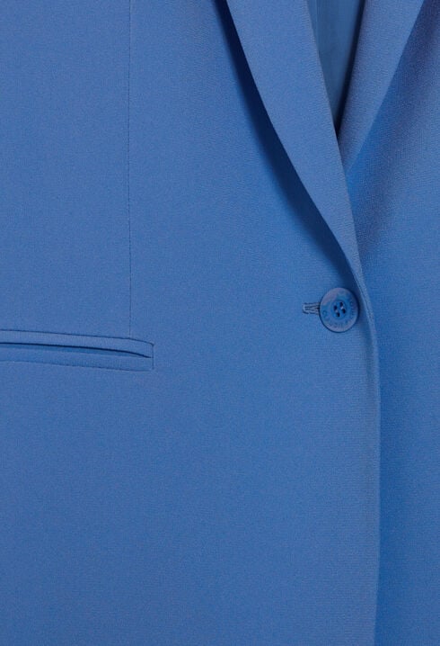 Veste tailleur bleu ciel