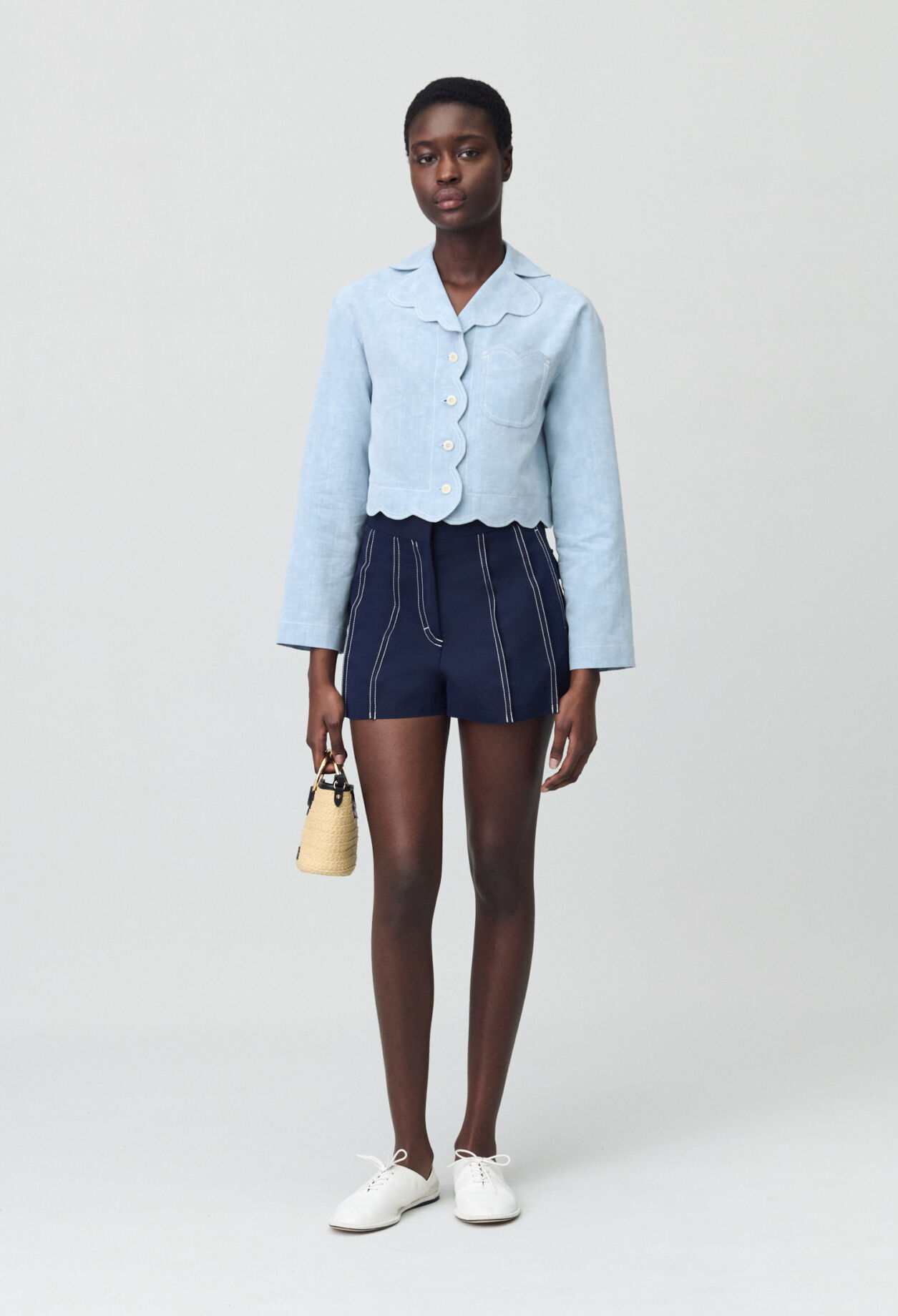 Chemise denim