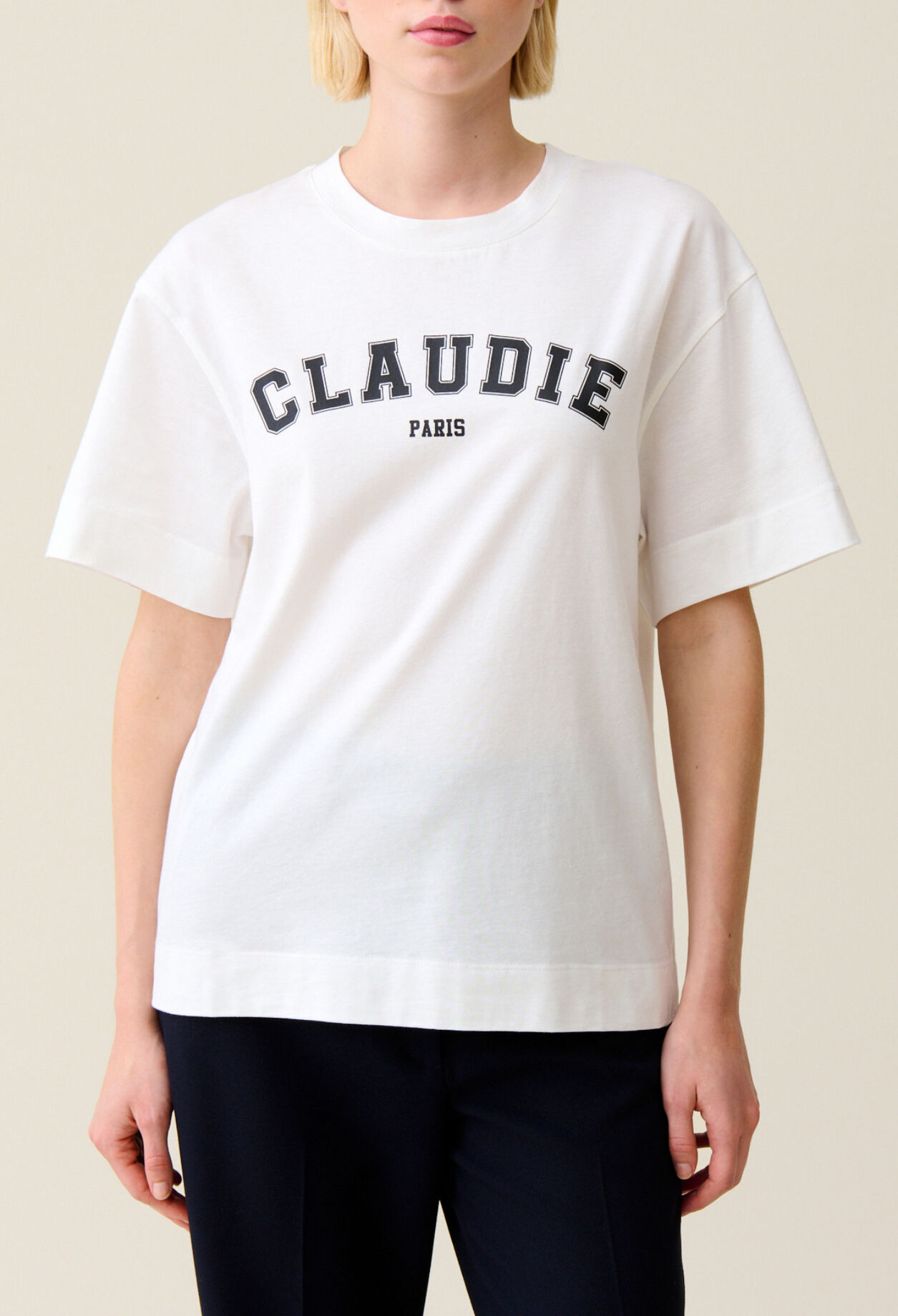 T-shirt manches courtes Claudie Paris