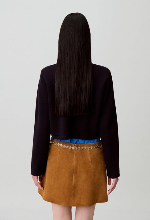 Cardigan avec col