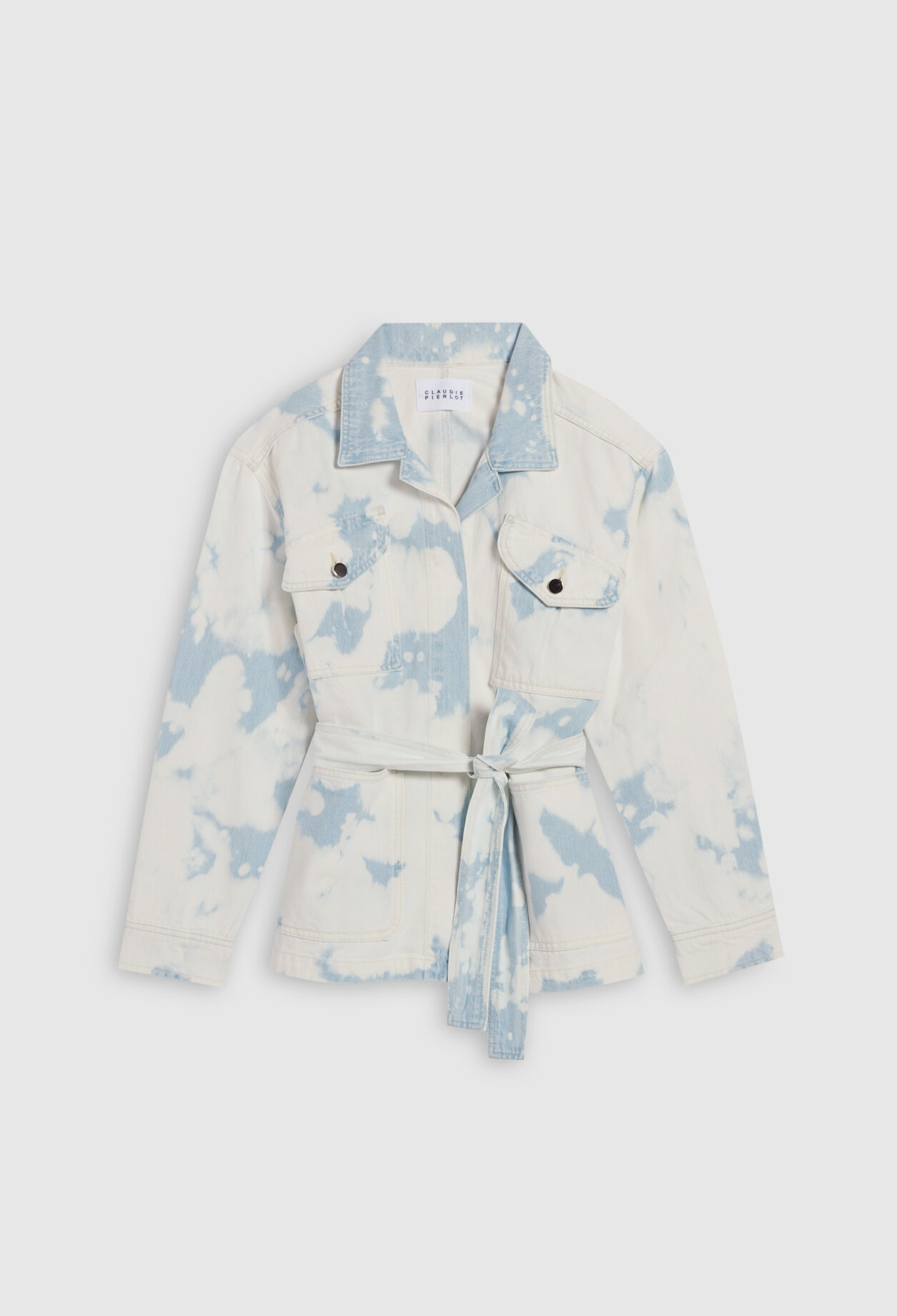 Veste en jean à manches longues