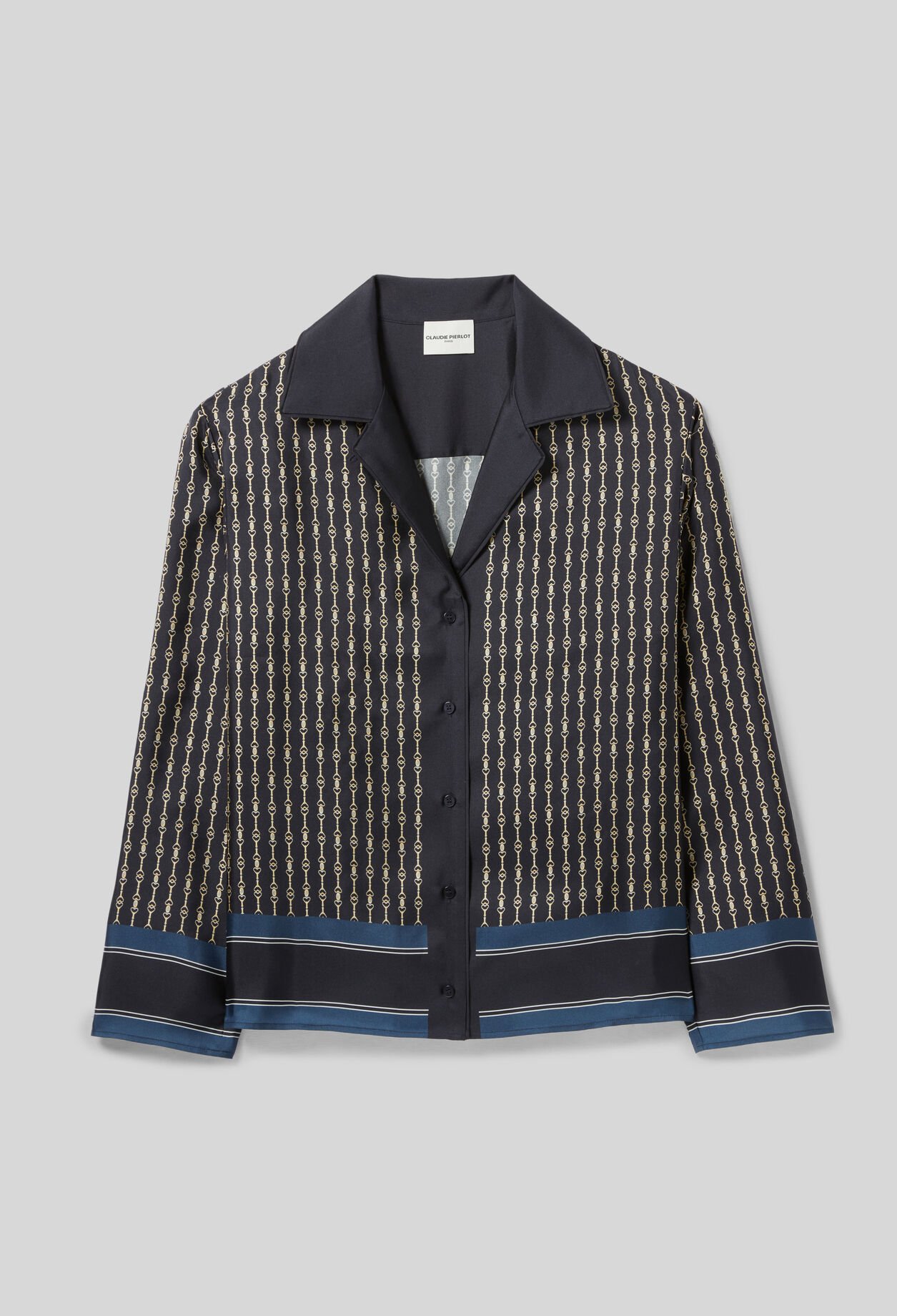 Chemise soie fluide