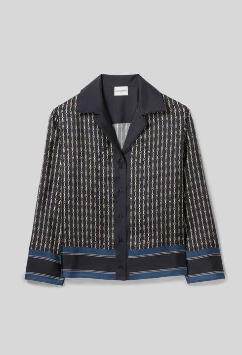 Chemise soie fluide
