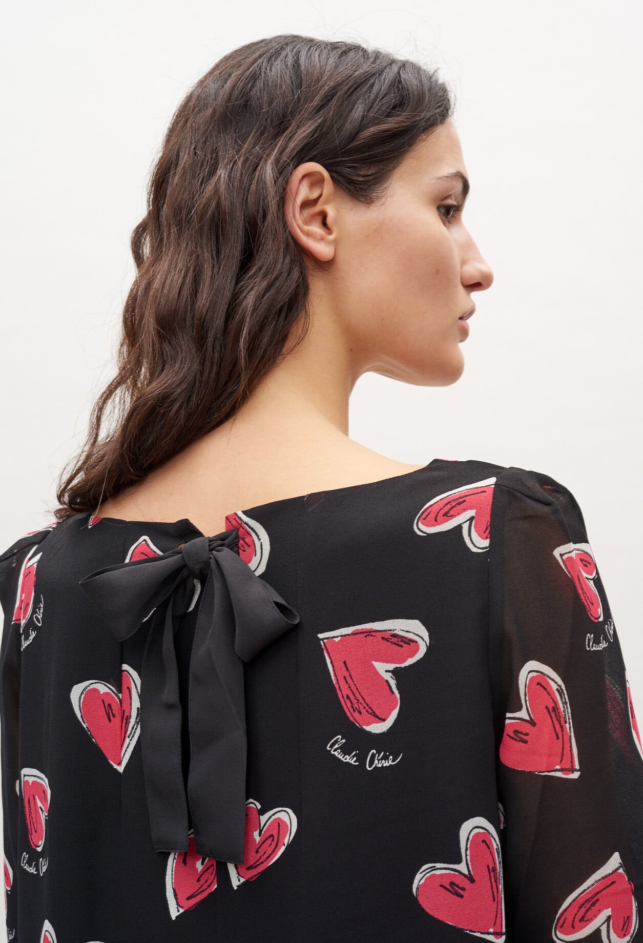 Robe courte évasée