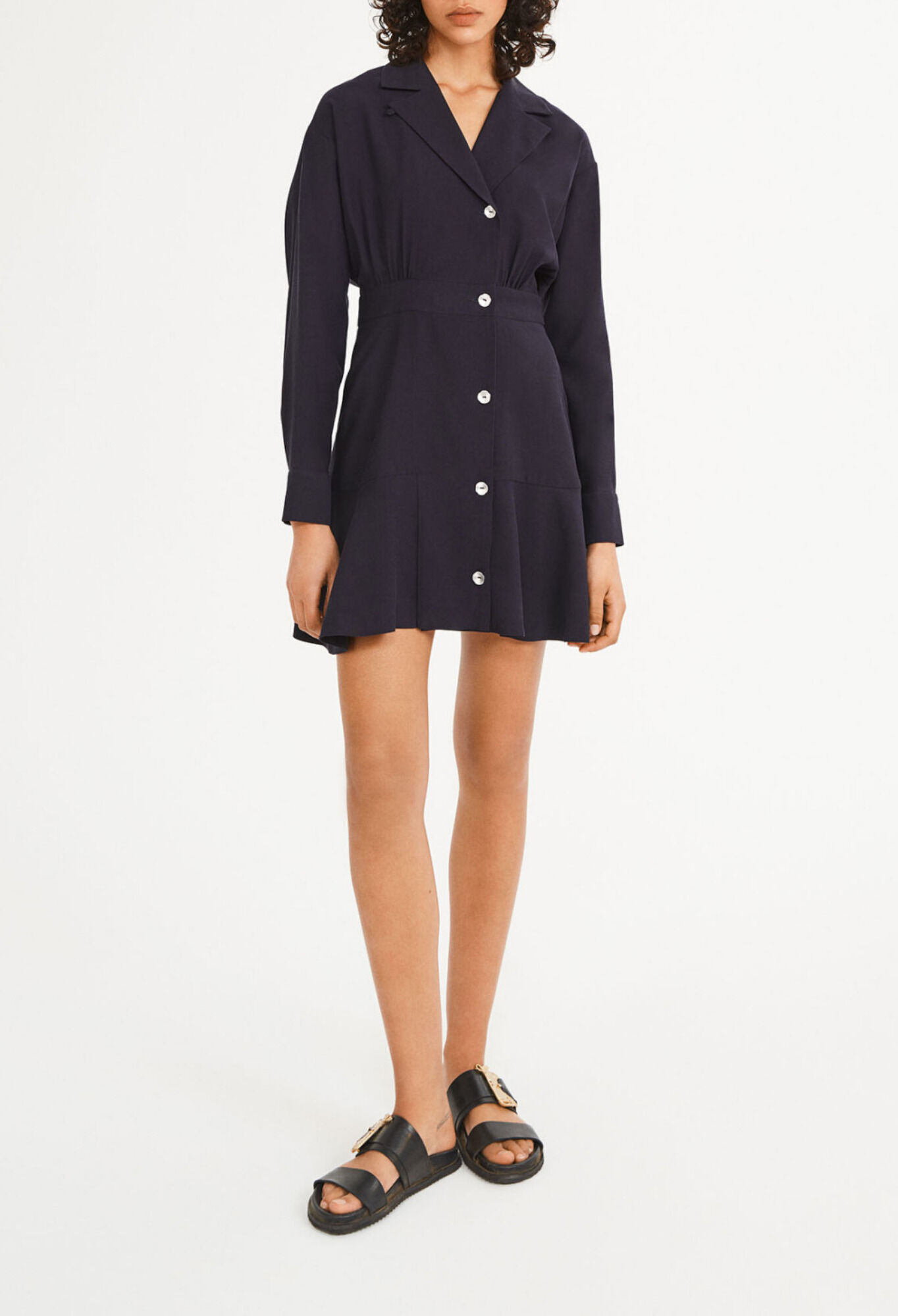 Robe col tailleur