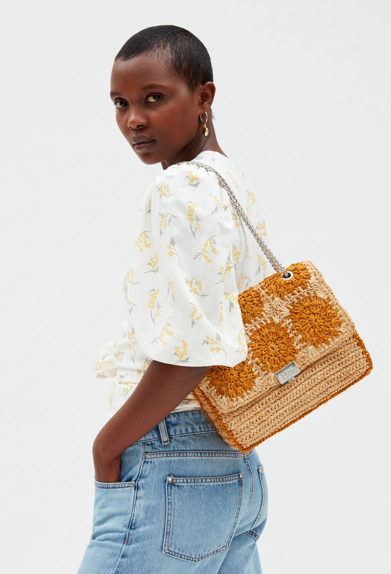 Sac raphia mimosa