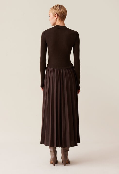 Robe maille Twist