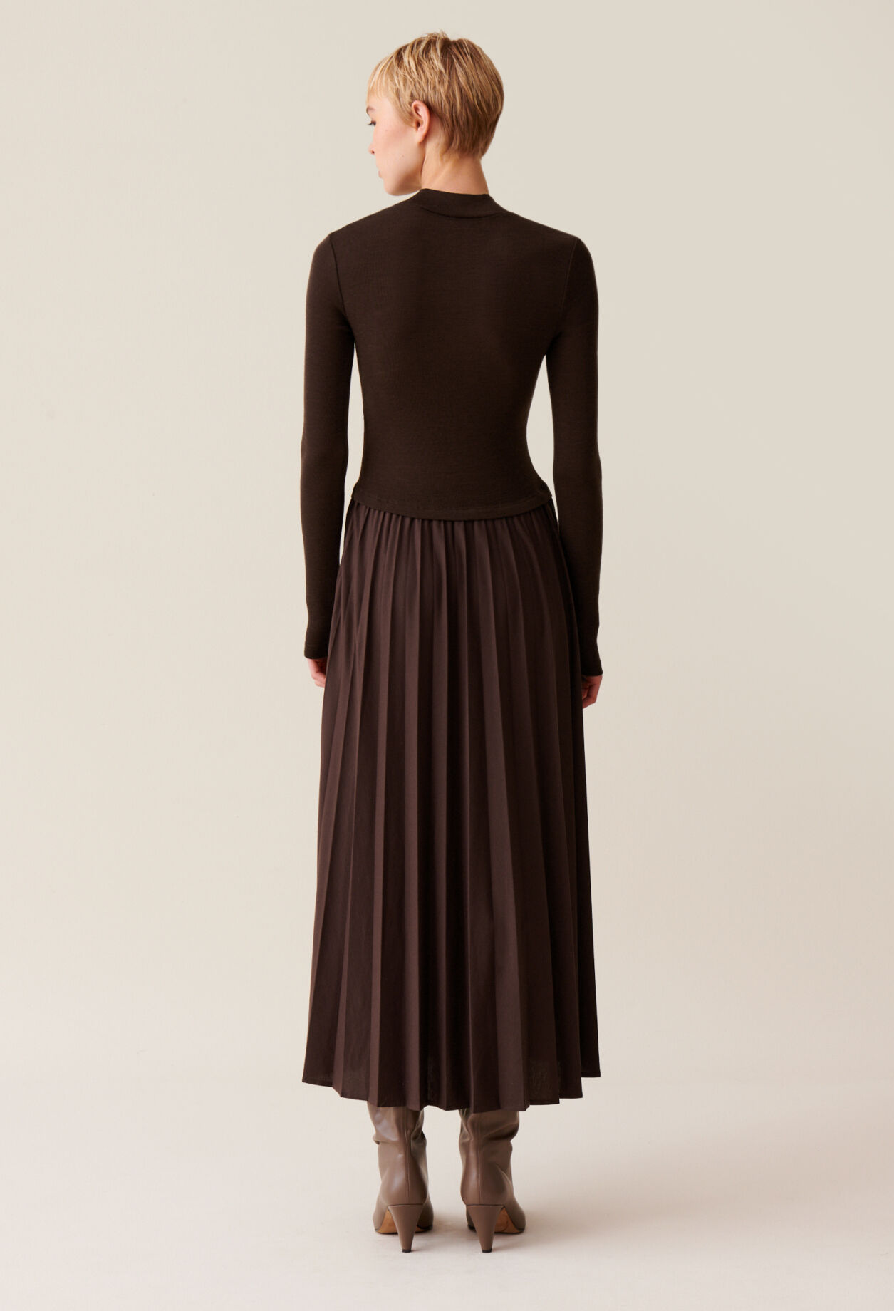 Robe maille Twist