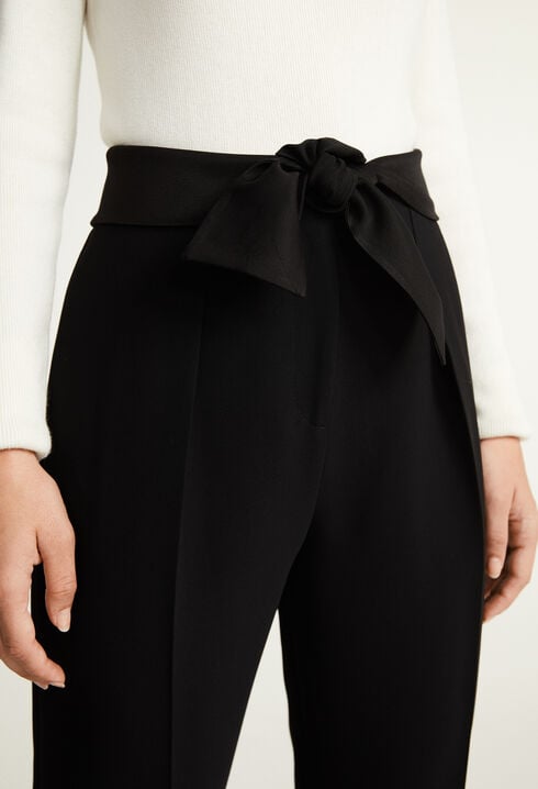 Pantalon tailleur carotte