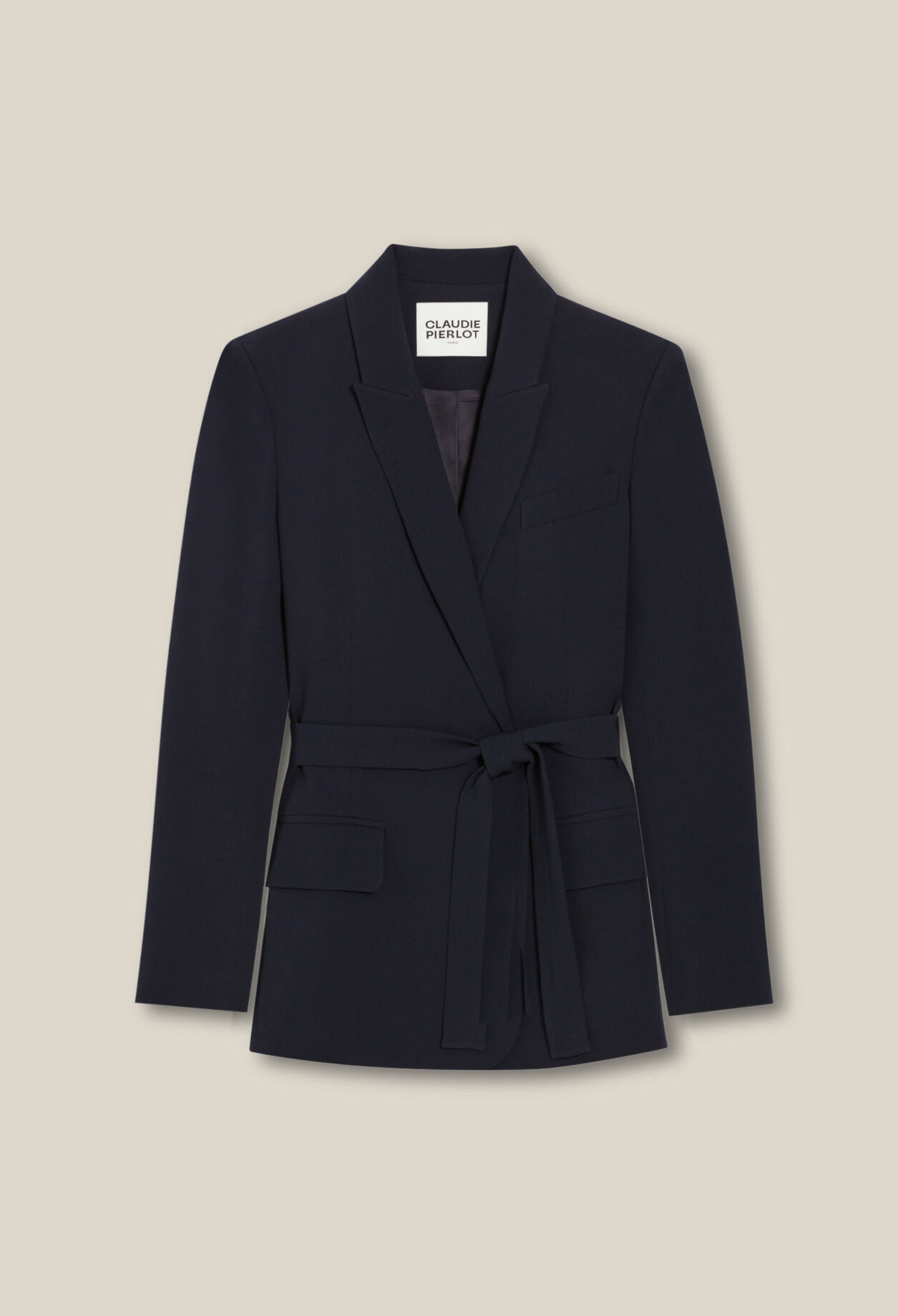 Veste tailleur bleu marine
