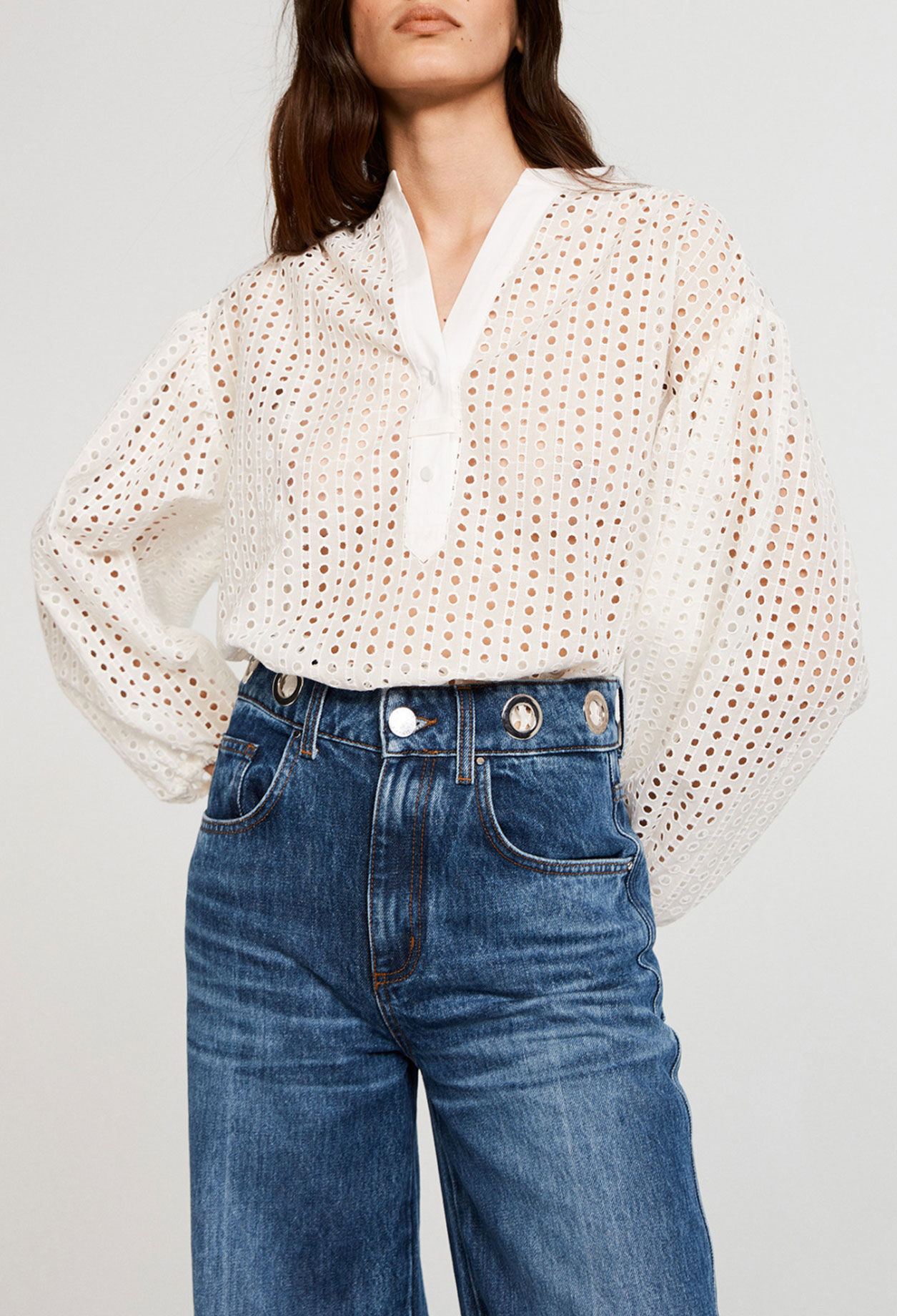 Blouse ajourée
