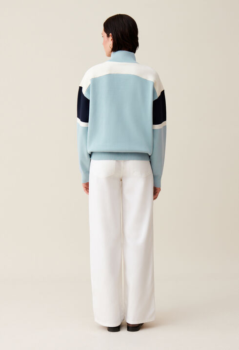 Sweatshirt Minimum col camionneur
