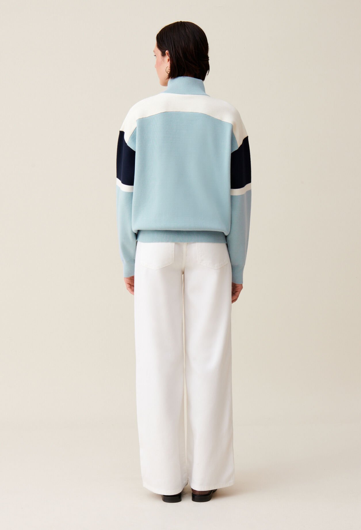 Sweatshirt Minimum col camionneur