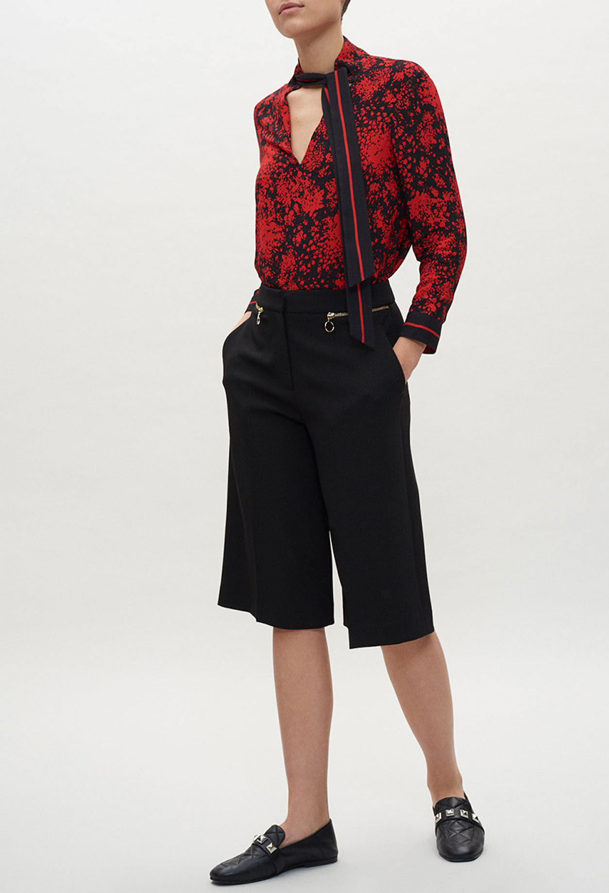Jupe-culotte noire