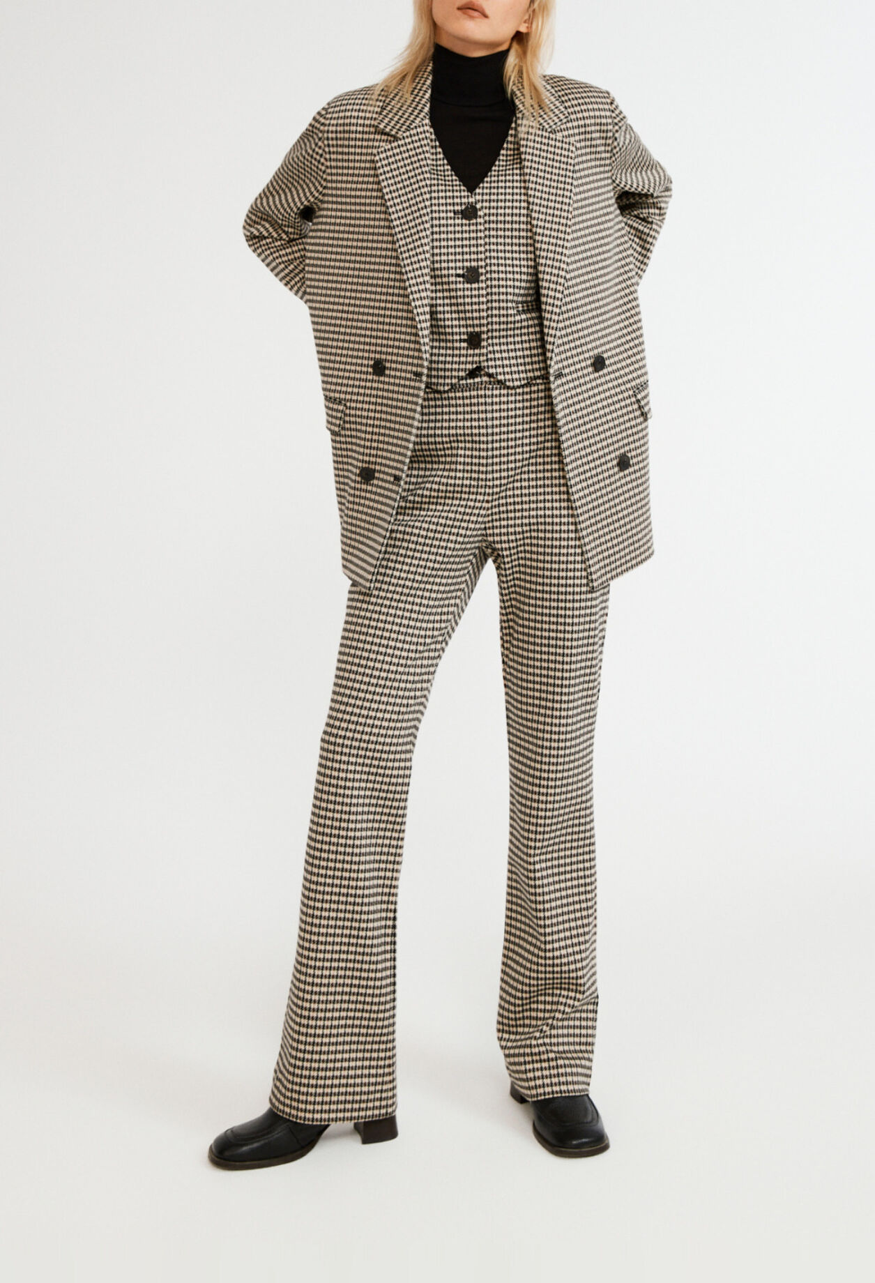 Veste à carreaux