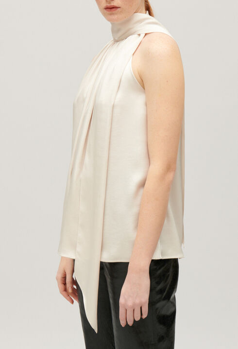 Top fluide beige