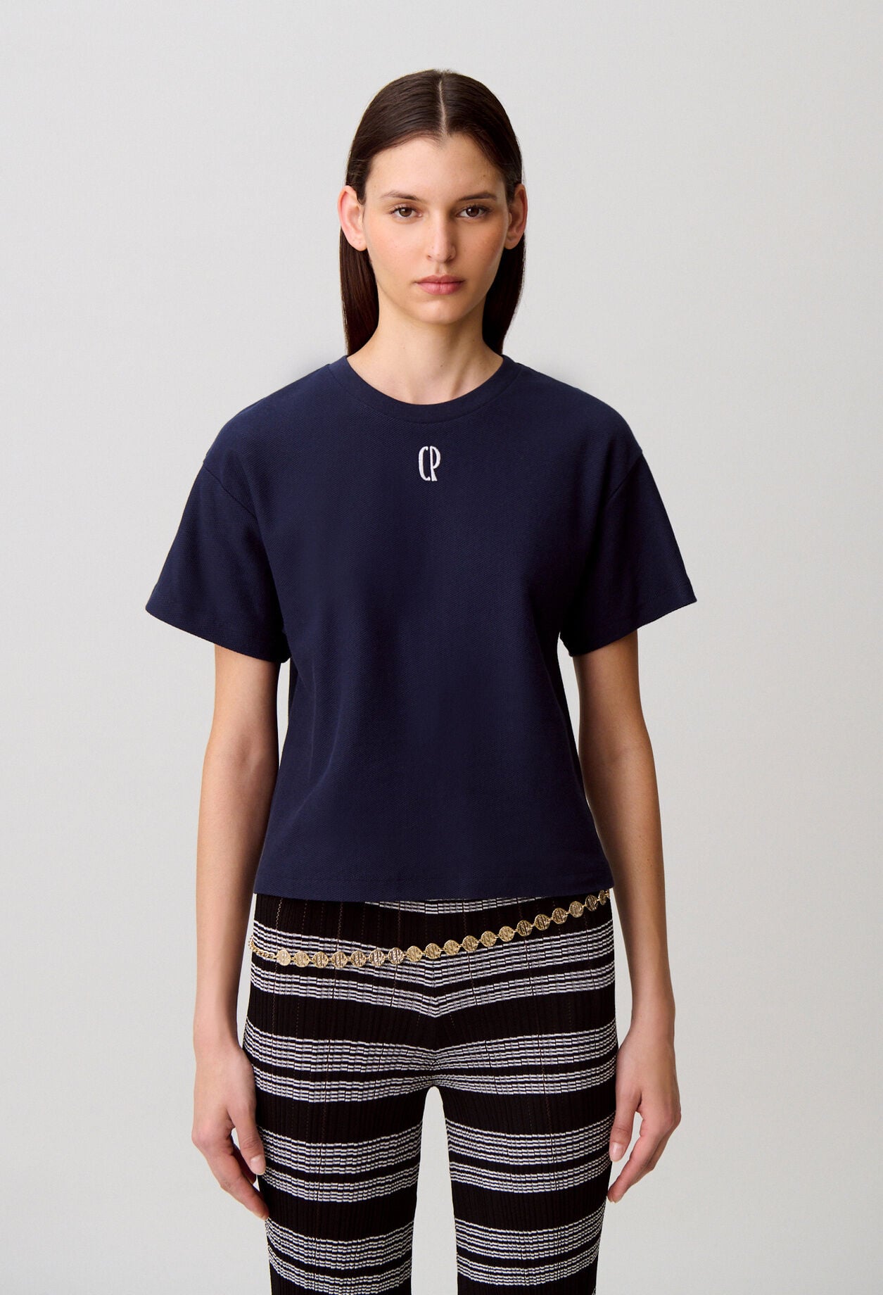 Tshirt coton broderie