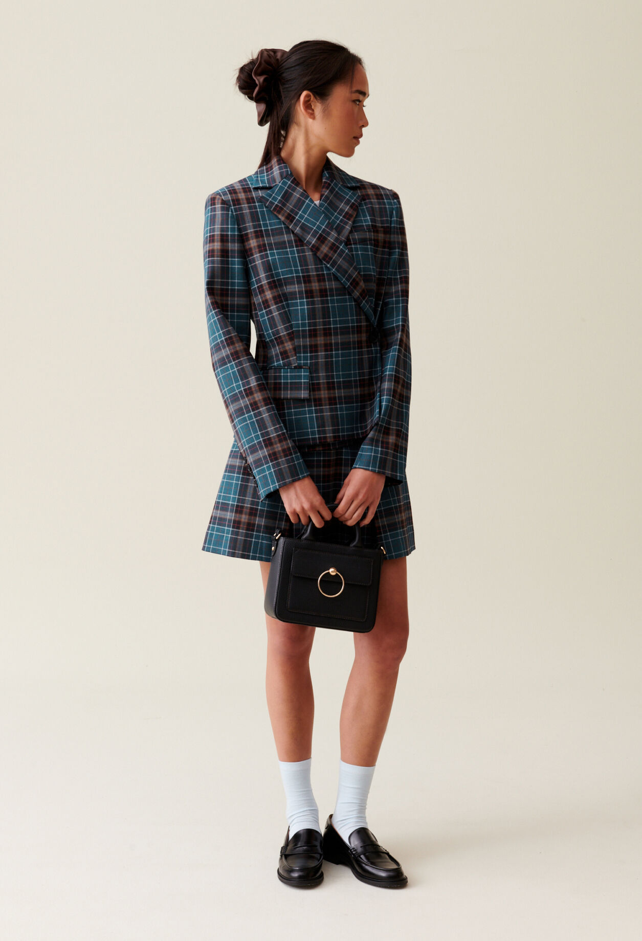 Veste tailleur carreaux pour femme Claudie Pierlot