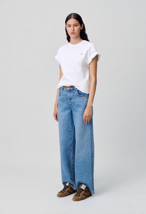 T-shirt large coton