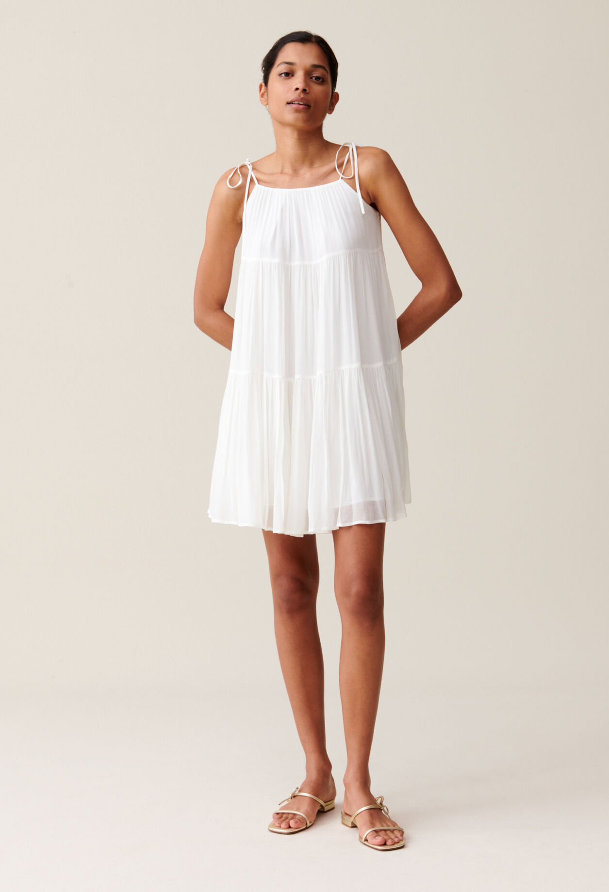 Robe courte babydoll pour femme Claudie Pierlot