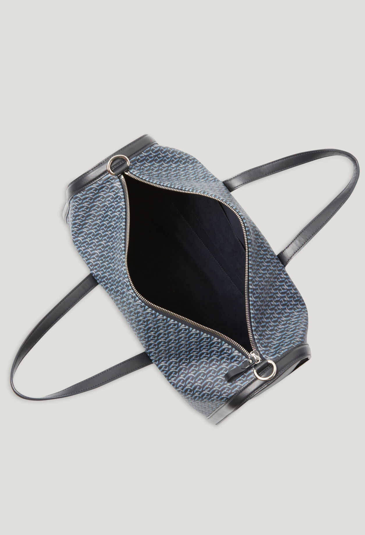 Sac voyage toile monogramme marine