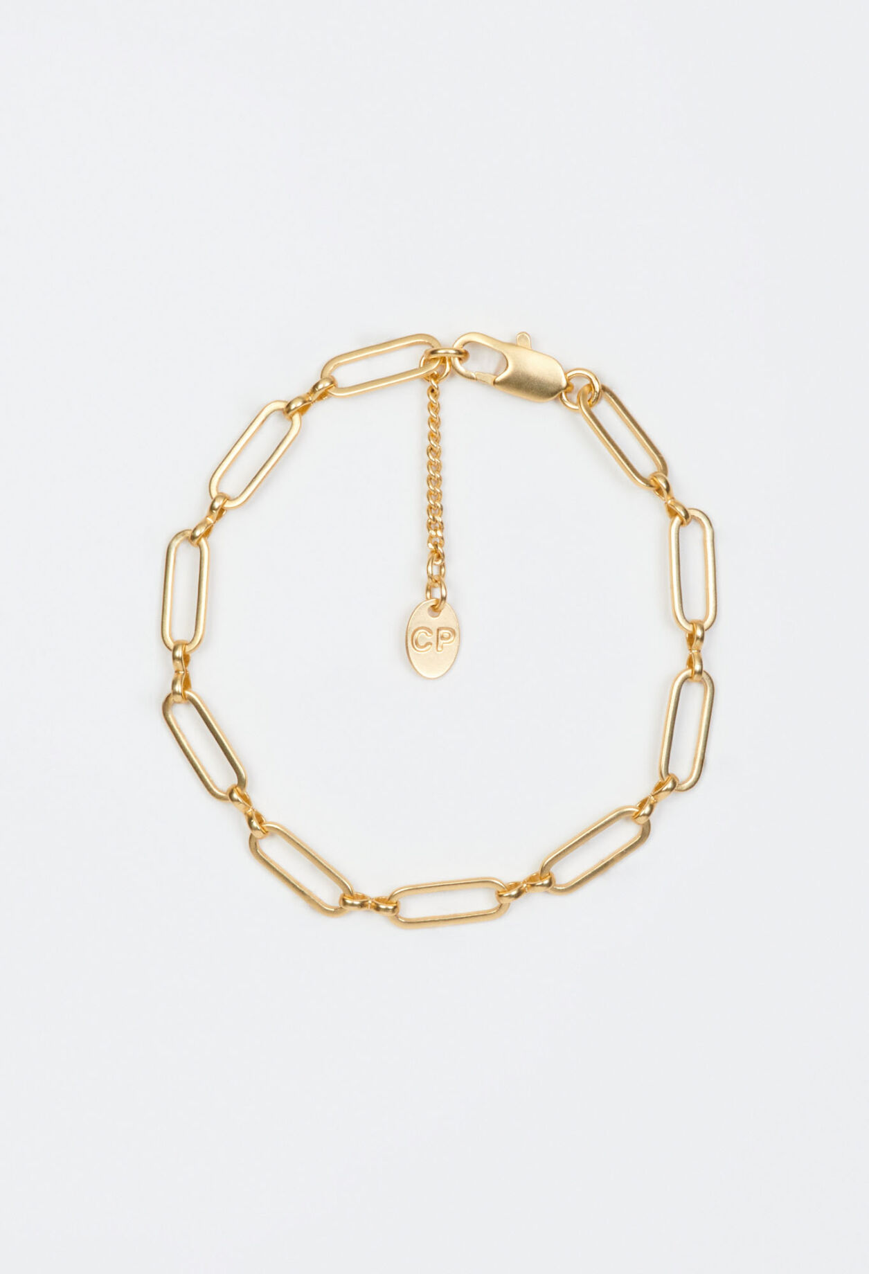 Bracelet doré à maillons