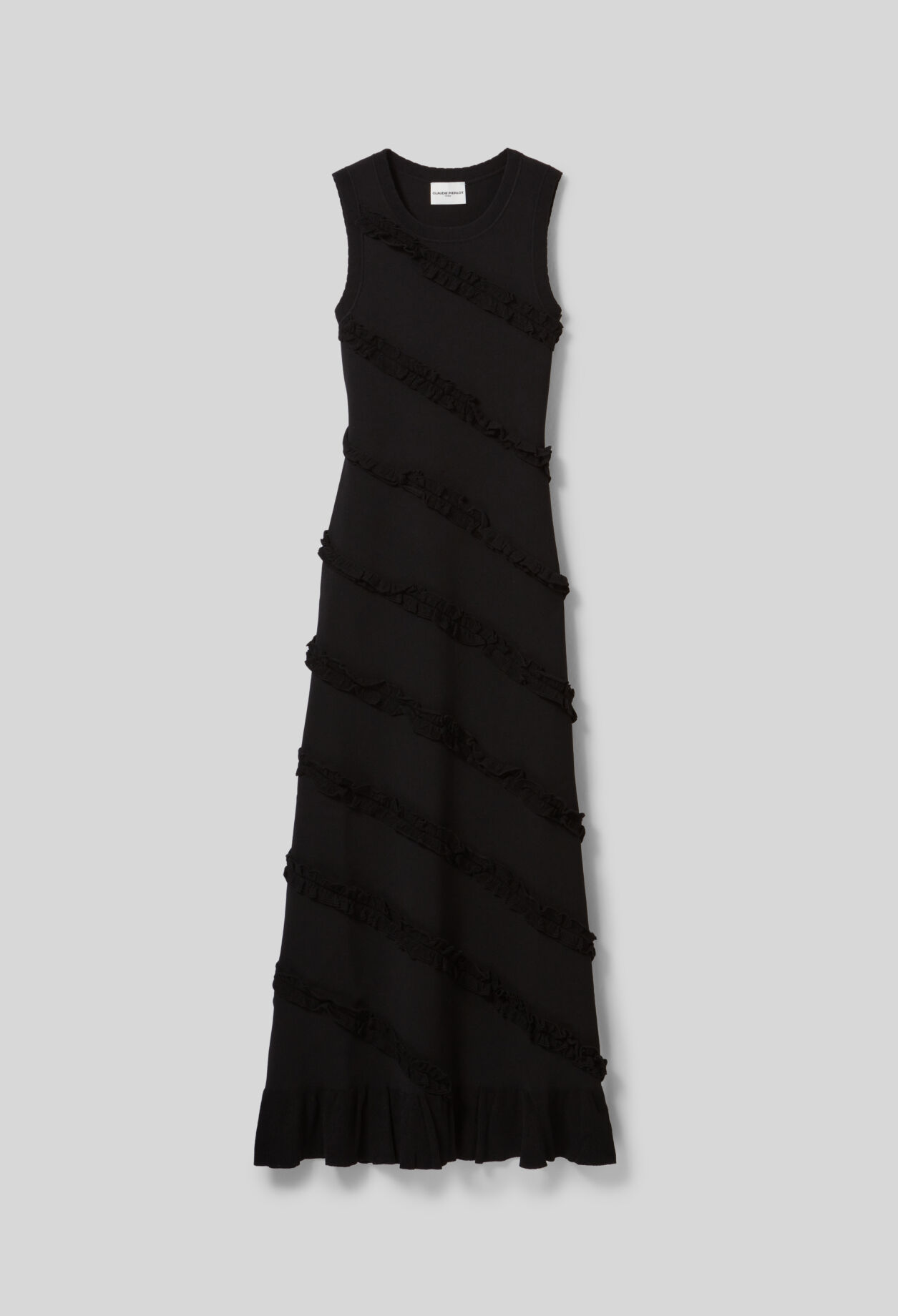 Robe longue fine maille