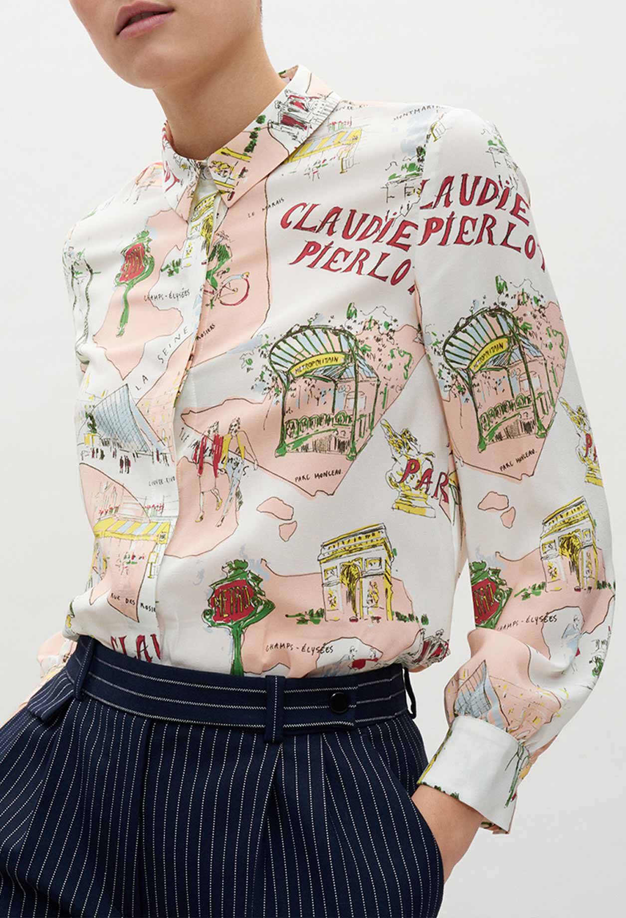 Chemise imprimée