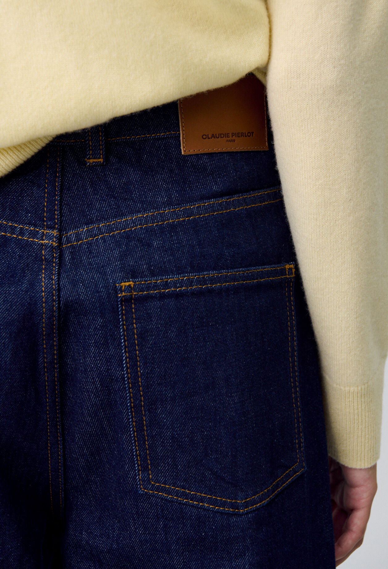 Jean denim brut droit