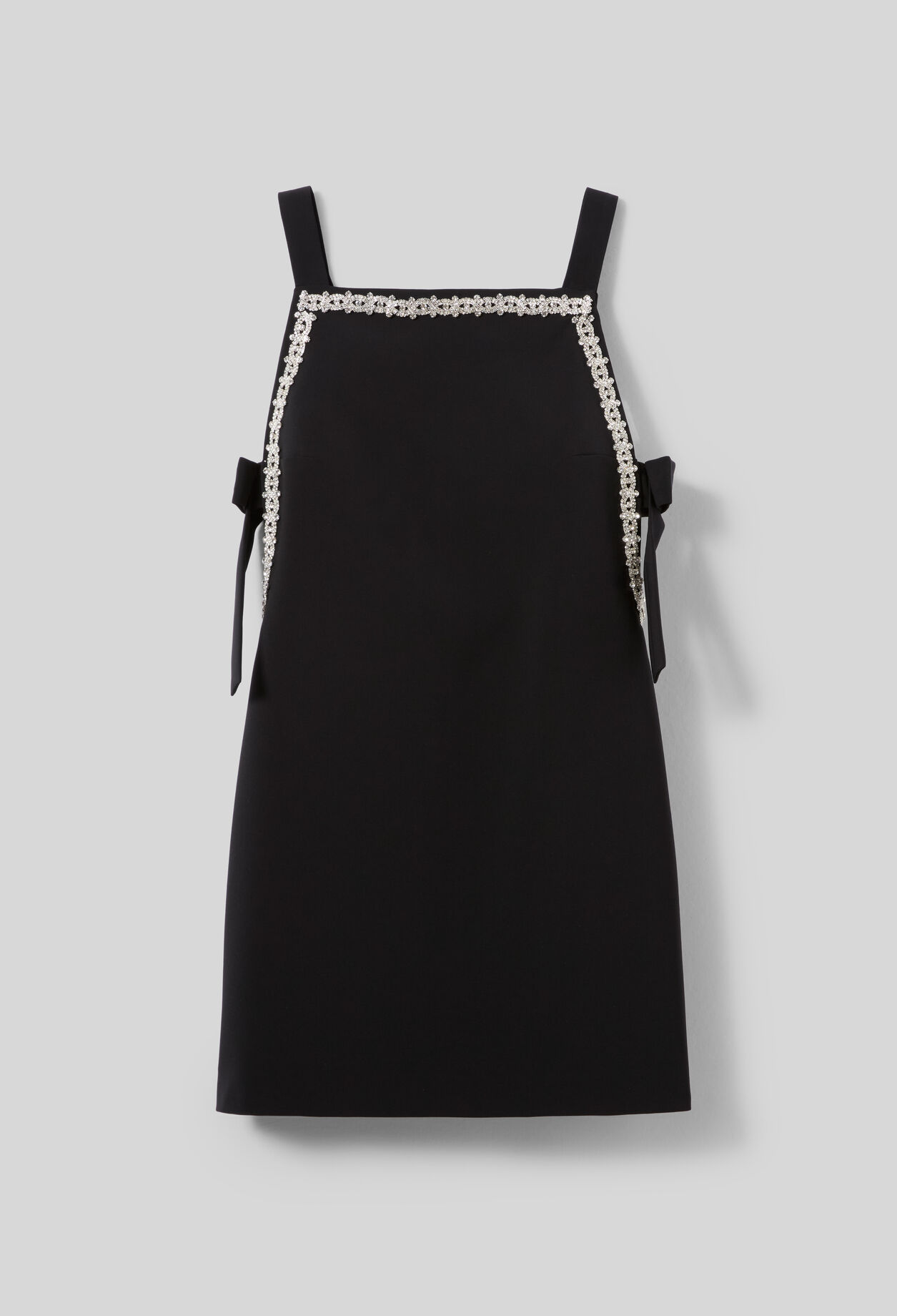 Robe droite ajust&eacute;e n&oelig;uds