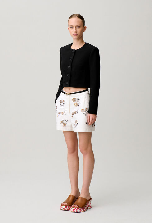 Veste col rond