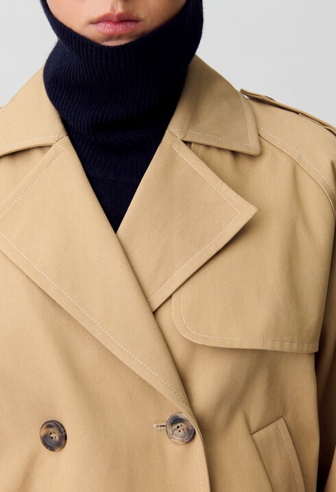 Blouson trench court