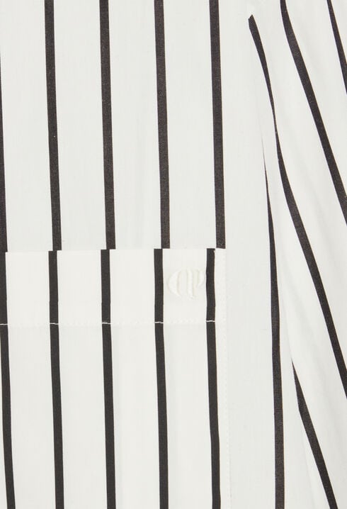 Chemise rayures oversize