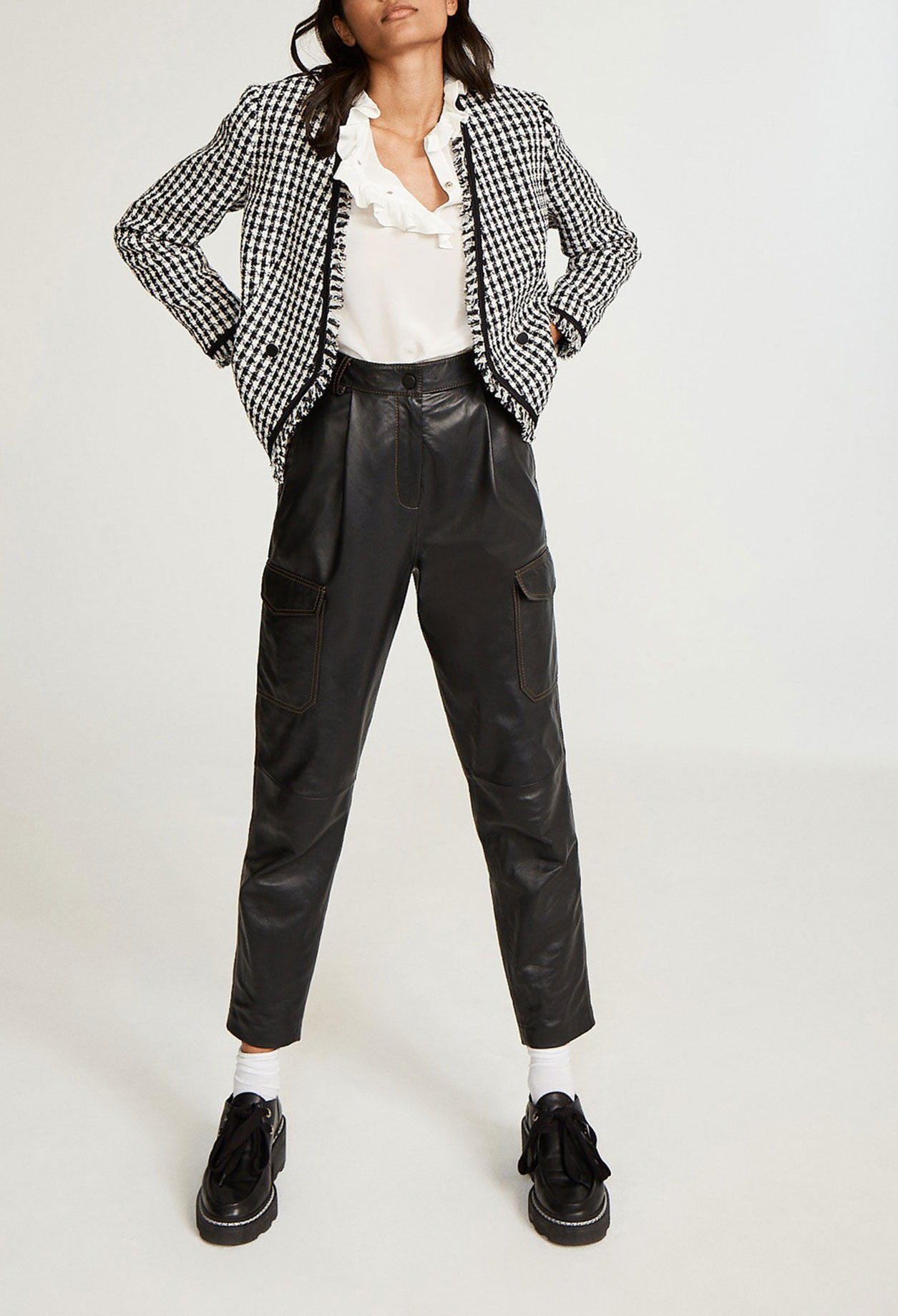 Pantalon en cuir