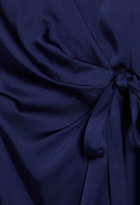 Robe midi portefeuille