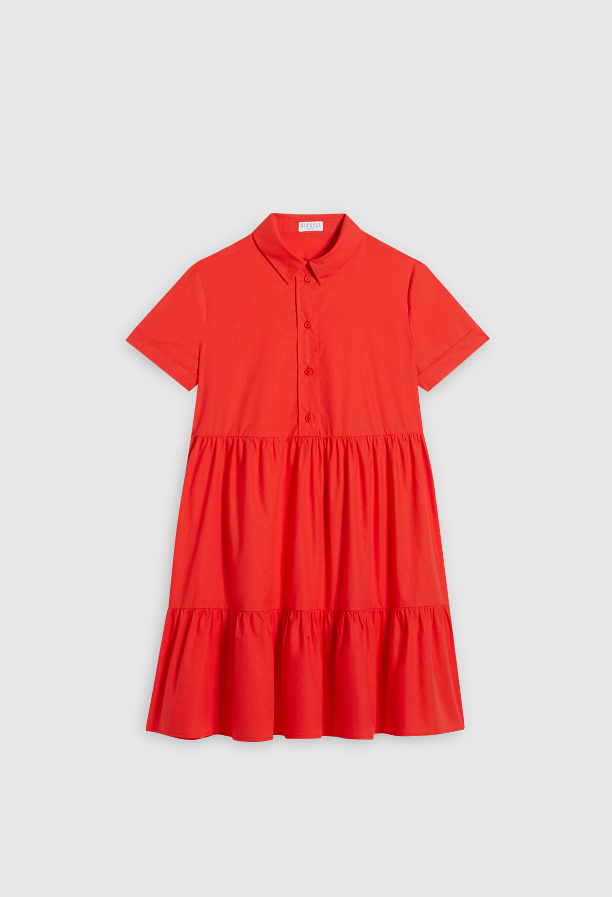 Robe évasée sans manches en coton bio