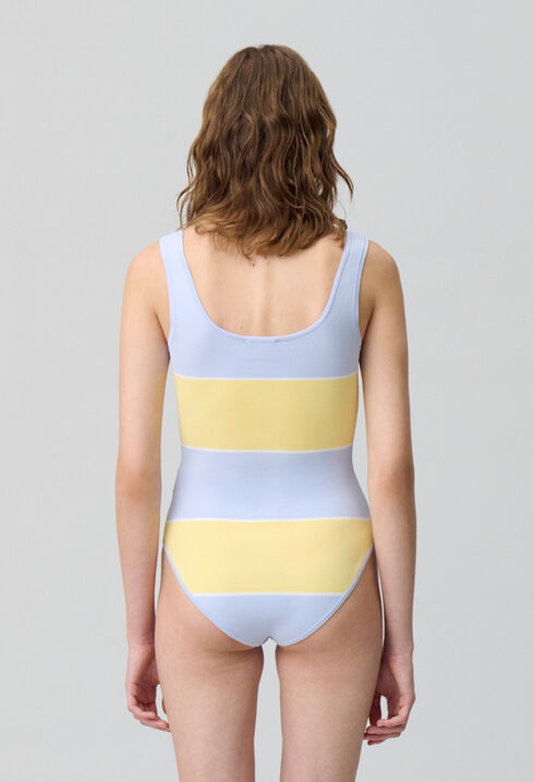 Body bicolore maille fine