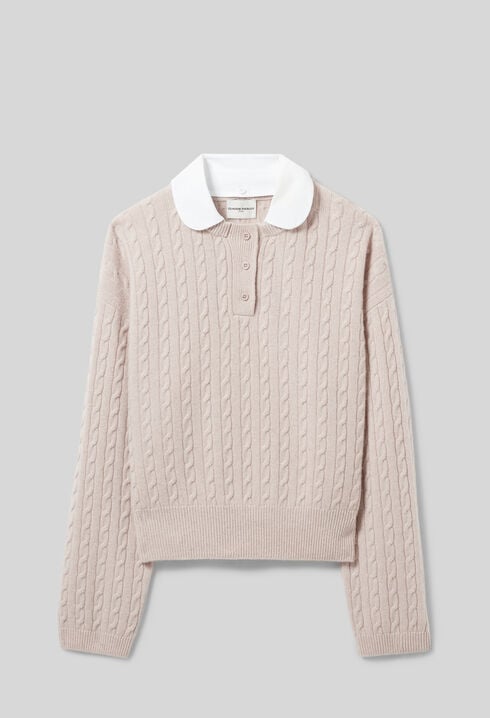 Pull col claudine