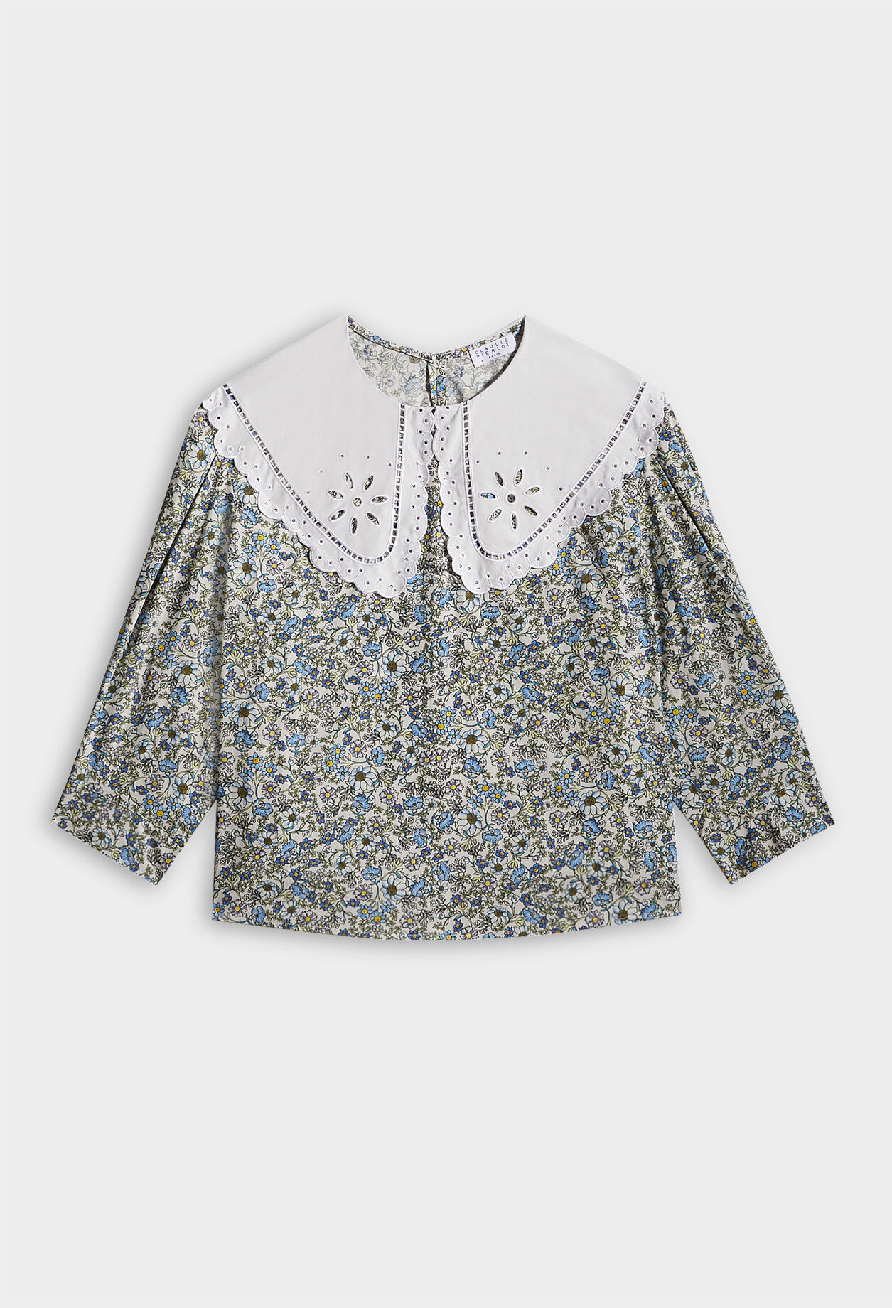 Blouse à fleurs