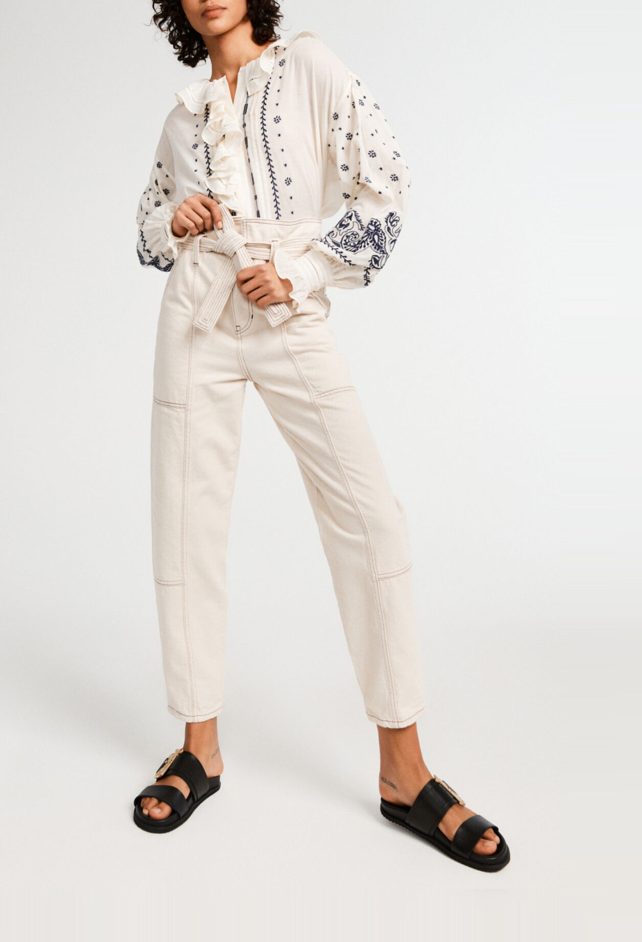 Jean taille haute