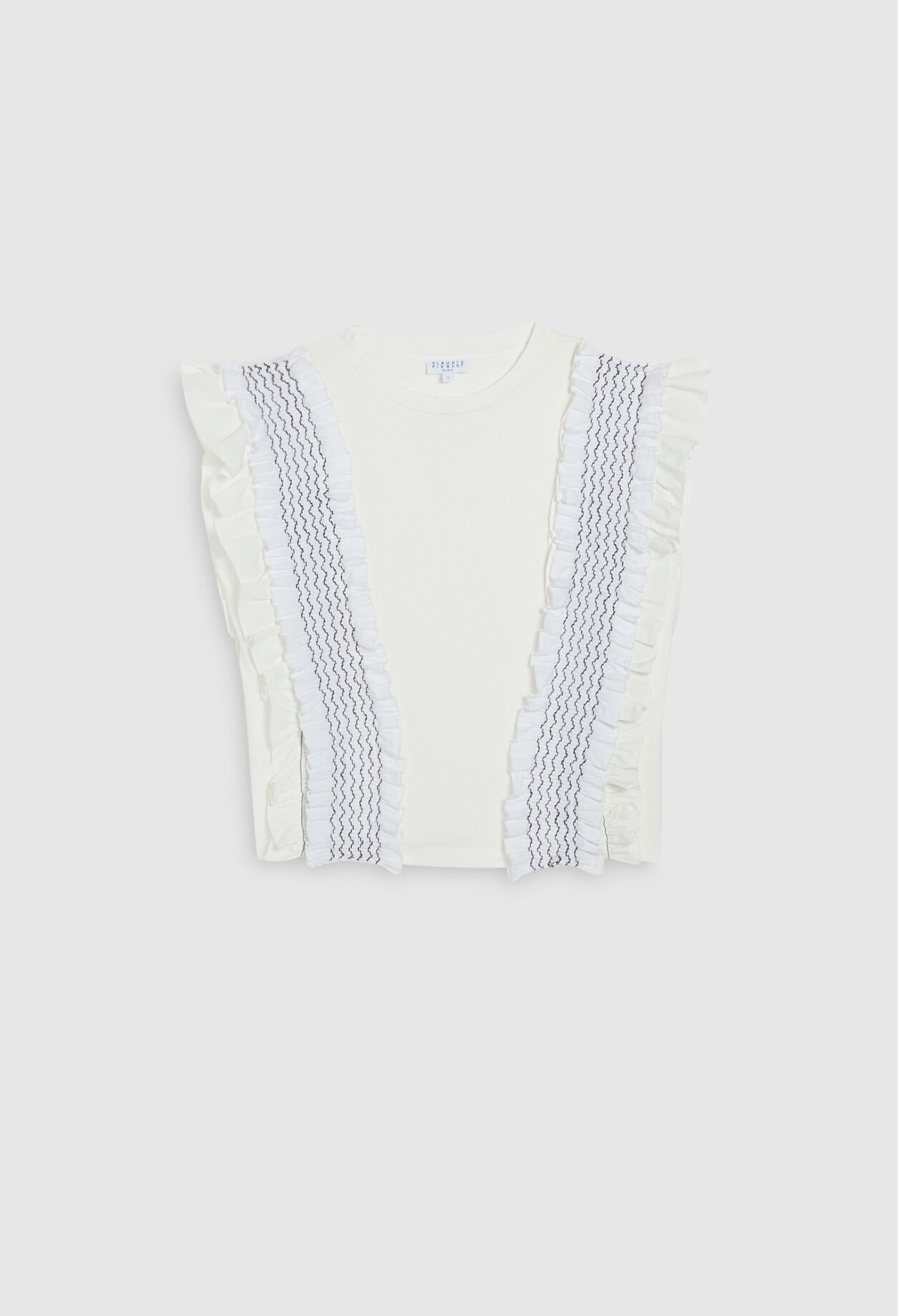 T-shirt à volants